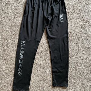 Track pants that are fairly new. Not worn